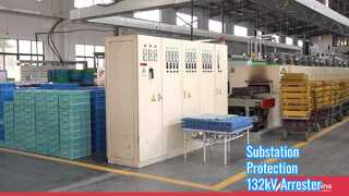 Daha Yakından Bakış: Trafo Merkezleri için 132kV Porselen Muhafazalı Paratoner Y10W5-132