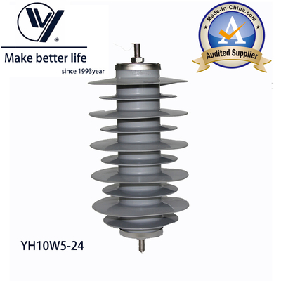 İyi fiyat YH10W-24 Gapless Lightning Arrester 10kA 24kV IEC60099-4 çevrimiçi
