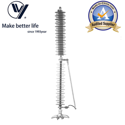 İyi fiyat 110kV Polymer Housed Surge Arrester with Leave Device for Substation çevrimiçi