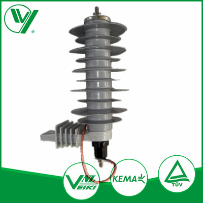 İyi fiyat Outdoor Brace-Type Surge Arrester HY5WBG-17/50 17kV Polymer Housing çevrimiçi